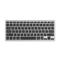 Offre Spéciale personnalisé BT sans fil mince 78 touches USB 2.4G ordinateur portable ciseaux Rechargeable clavier de bureau pleine grandeur