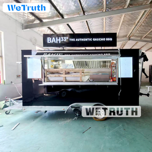 Camión <span class=keywords><strong>de</strong></span> Comida Móvil con Equipamiento Completo para Venta Ambulante Urbana, Carrito <span class=keywords><strong>de</strong></span> Bebidas Calientes para Estaciones <span class=keywords><strong>de</strong></span> Esquí - Product Image 4