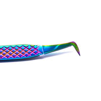 Pince à épiler de précision en forme de bec d'aigle 7 formes, durable, à pointe lisse, en acier inoxydable antirouille, pour la coupe des sourcils