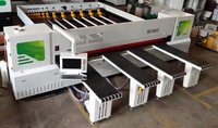 Scie à faisceau CNC en bois Scie à panneau de coupe électronique automatique à haute efficacité pour planche en bois massif avec logiciel de mise en page optimisé