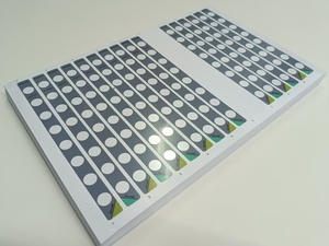 0.175PC 5 Color Silk Screen Back <strong>Printing</strong> <strong>3M</strong> Water Tape Transparent Window Sensor Photoelectric Controller Label <strong>Sticker</strong> - Product Image 6