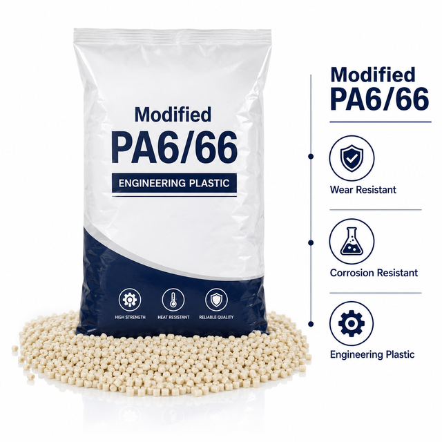 PA6/66 FR V0 Flame Retardant Granules, Good Electrical Properties, for Aviation, China Supplier