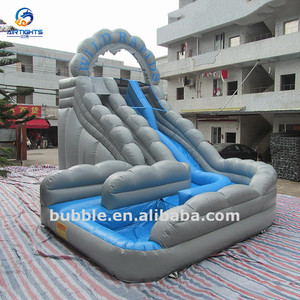 Hoang Dã rapids trượt chống cháy chất lượng cao Inflatable trượt nước cho công viên giải trí - Product Image 3