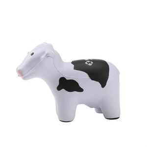 Custom Cow-Shaped PU Foam Stress Ball for Kids Printed Logo Antistress <b>Animal</b> Toy - Product Image 3