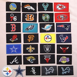 איכות nfl ספורט ברזל-על ידידותי לסביבה רקומה בד מדבקות כותנה מדבקות כדור - Product Image 5