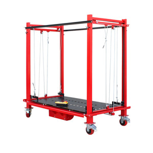 Elevador dobrável automático do andaime do aço Plataforma elétrica do andaime Tabela elétrica portátil do andaime - Product Image 3