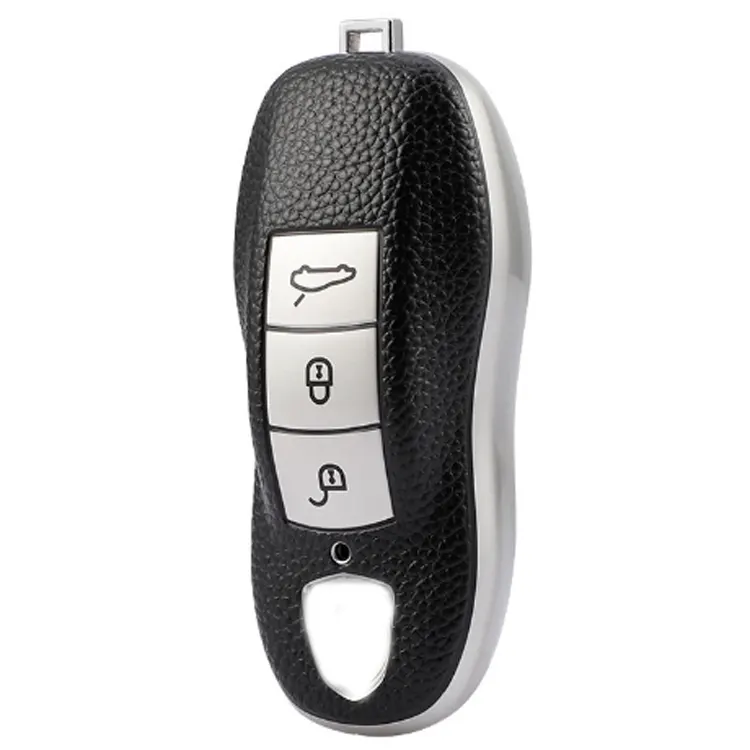 New Remote Smart Key Shell Fob TPU Key cover protection case car key Holder Jacket For Porsche Cayenne