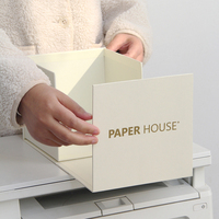 Boîte à gâteau en carton rigide pliable de luxe personnalisée, avec gaufrage, doublure en éponge, pelliculage mat, papier couché, logo, emballage pour boulangerie, sushi