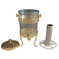 Distributeur de jus de luxe en acier inoxydable 8L plaqué or pour buffets d'hôtel et événements de mariage – Jus frais, limonade, thé glacé