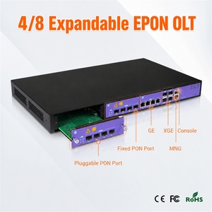OLT C-data FD1304E-B1 enfichable 4/8 ports, équipement <span class=keywords><strong>fibre</strong></span> optique 4/8 ports, OLT Gepon EPON 4/8 ports - Product Image 1