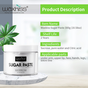 Cera Depilatoria <span class=keywords><strong>allo</strong></span> <span class=keywords><strong>Zucchero</strong></span> Idrosolubile 300g, Cera Naturale Professionale per Depilazione Corpo, Utilizzabile nel Microonde - Product Image 2