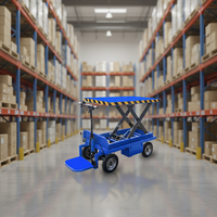 Chariot électrique à plateforme, véhicule logistique, chariot à plateau, chariot de manutention, chariot élévateur électrique OEM