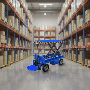 Carro Eléctrico de Plataforma Pequeño, Vehículo Logístico, Carro de Plataforma Plana, Manipulación de Materiales, Almacenamiento, Carretilla Elevadora Eléctrica OEM - Product Image 6