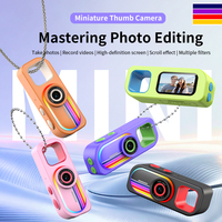 Mini caméra numérique de poche, caméra photo et vidéo, taille pouce, caméra portable, emballage personnalisé, prise en charge OEM ODM