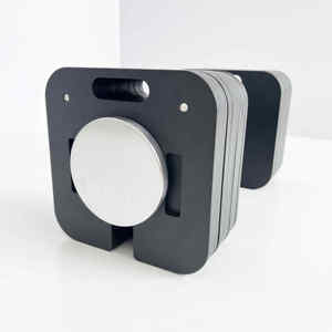 Bộ tạ tay vuông có thể điều chỉnh trọng lượng, khóa nhanh, thiết kế mới, chống trơn trượt, dùng cho tập luyện sức mạnh tại nhà, với đĩa tạ vuông - Product Image 3