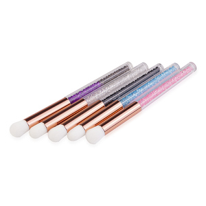 Lash Lover Crystal <strong>Rhinestones</strong> pink Black White <strong>Eyelash</strong> Extension Cleaning Brush <strong>Eyelash</strong> Shampoo Foam Wash Cleaner Brush - Product Image 5