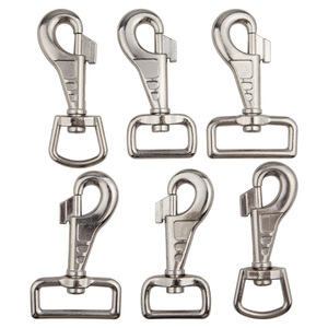 Conector de Correa para Mascotas con Gancho de Resorte de Zinc, Mosquetón de Seguridad Resistente, Accesorios para Bolsas - Product Image 4