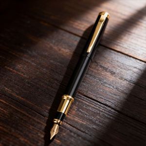 High-quality Black and Red Business Metal Fountain <b>Pen</b> with logo Luxury Writing Diameter 0.5mm Custom <b>Pen</b> for Corporate Gifts - Product Image 6