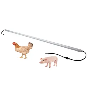 solar waterproof t8 t10 t12 3000k dimmable tube type led chicken Farm Lighting for poultry