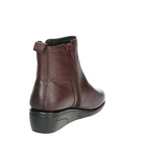 Botines de cuña para mujer Cinzia Soft, color burdeos, IV18843-NS - Product Image 2