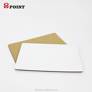 Tapis <span class=keywords><strong>de</strong></span> <span class=keywords><strong>table</strong></span> en bois personnalisé, Sublimation, sets rectangulaires blancs en MDF, pour restaurant et hôtel, 10 pièces - Product Image 6