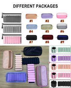 Pesos de Pulso e Tornozelo Ajustáveis de 1LB, 2LB, 4LB para Academia, Pesos de Silicone para Mulheres - Product Image 4