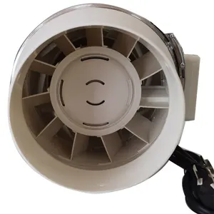 Low Energy Consumption Ventilation Wall Mounted Duct Pipeline Axial Flow Fan for Fire Exhaust