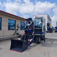Tricycle-bétonnière automotrice à moteur diesel avec pompe, pour ciment et béton, mobile