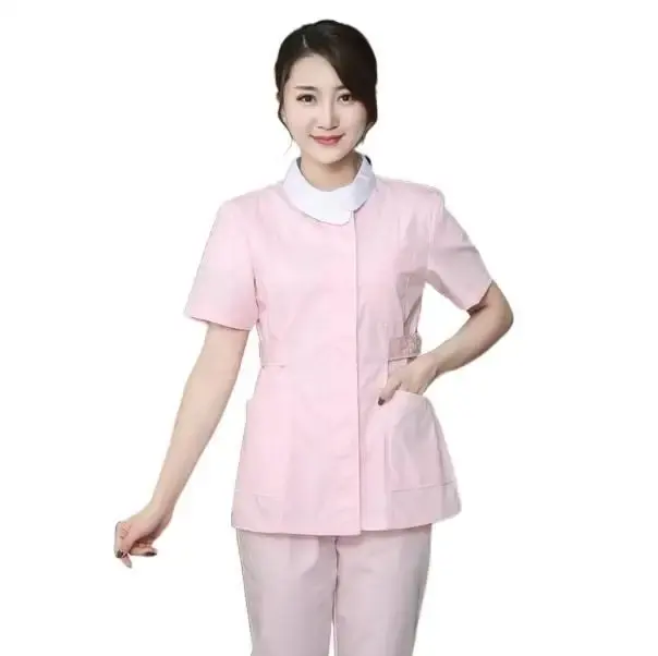 Ensemble rose à manches courtes