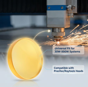 Lente di Focalizzazione CVD ad Alta Potenza in Seleniuro di Zinco 10.6um con Rivestimento AR, Ottica Menisco 19mm 20mm di Diametro per Macchine da Taglio Laser CO2 - Product Image 3