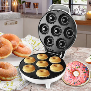 Mini Waflera Eléctrica con Función para Sándwiches y <span class=keywords><strong>Donuts</strong></span>, Plástico Antiadherente, Uso Doméstico y Hotelero - Product Image 1