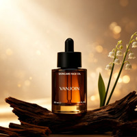Flacon compte-gouttes de luxe en verre ambré épais de 30 ml, flacon vide mat avec logo personnalisé pour sérum, huile pour le visage, huile capillaire, emballage cosmétique