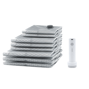 Opvouwbare PE+PA/Nylon materiaal ecologische reis vacuüm compressie opbergzakken voor kleding & beddengoed in de slaapkamer - Product Image 1