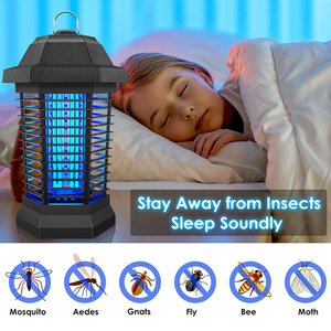 Venta Directa de Fábrica, Lámpara Mata Mosquitos Eléctrica UV de Alta Potencia 15W, 100m2 de Área, Interior/Exterior, 365nm - Product Image 2