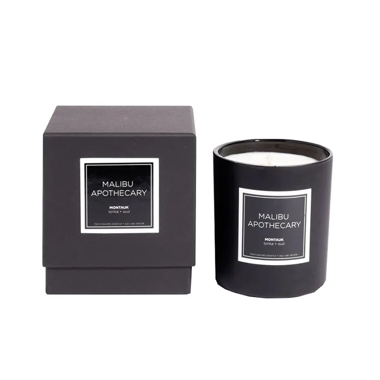 Großhandel kundendefinierte leere Papierschachtel für Kerzenglas 2-teiliges Luxuskind-Geschenkbox-Set Verpackung mit Band dekorativ