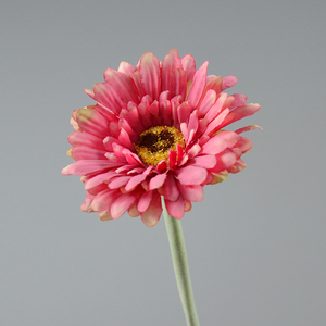 Chrysanthème artificiel en gros soie longue perche décoration de maison et de mariage branche de fleur artificielle - Product Image 1
