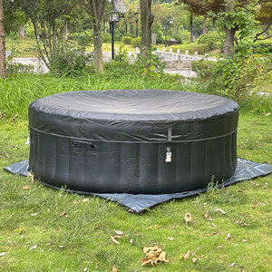 Bain à remous gonflable rond personnalisé de haute qualité, bain à remous portable pour plusieurs personnes, bain à remous extérieur pour hôtel - Product Image 2