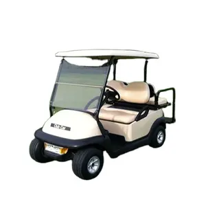 whosale中国廉价2座太阳能电动俱乐部太阳能高尔夫球车