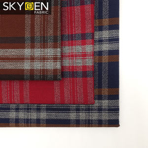 Skygen cina 100% tessile cotone 120gsm filato tinto di controllo all'ingrosso rotolo di tessuto di cotone <span class=keywords><strong>dama</strong></span> - Product Image 2