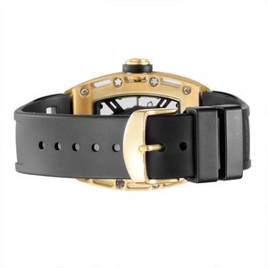 Reloj de Pulsera de Cuarzo con Calavera de Silicona y Diamantes para Hombre, Modelo <span class=keywords><strong>Skone</strong></span> 5146 - Product Image 4