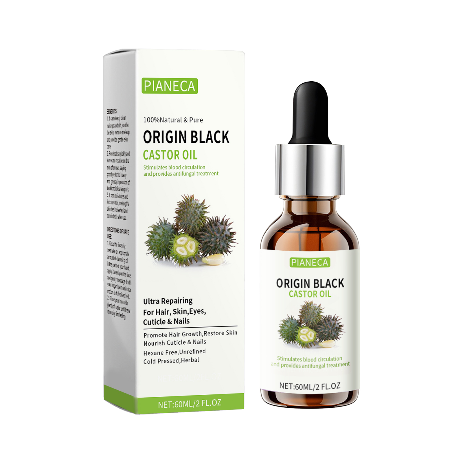 Blend Rosemary Oil Hair Growth Natural Organic Herbal Hair Care Hair Oil Castor
