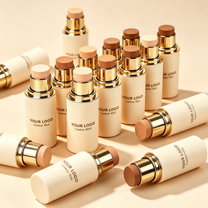 Barra de Contorno Resistente al Agua de Larga Duración, Marca Privada, Cobertura Total, Barra Bronceadora Vegana en Crema, Maquillaje Facial Profesional, Logotipo Personalizado - Product Image 1