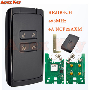 Clé de voiture à distance 433 MHz avec puce 4A KR5IK4CH-01 pour Renault Megane IV Kadjar Clio5 Zoe2 Koleos Captur Scenic Talisman Espace 5 - Product Image 6