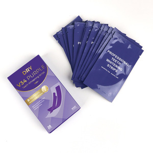Bandes blanchissantes dentaires violettes, <span class=keywords><strong>Blanchiment</strong></span> <span class=keywords><strong>dentaire</strong></span>, Tiras Blanqueadoras, <span class=keywords><strong>Bande</strong></span> Blanchissante, Fabrication sous marque privée - Product Image 2