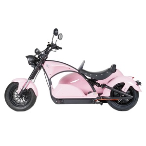 Ooder-rodillo para coche modelo <span class=keywords><strong>Sara</strong></span> m1ps 72v 4000W 60-80 km/h citycoco chopper elektromos con lateral azul y verde turquesa citycoco - Product Image 4