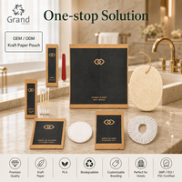 Kit dentaire d'hôtel, kit de rasage, peigne, bonnet de douche, kit de toilette, articles de toilette d'hôtel personnalisables, articles de toilette d'hôtel économiques, vente en gros