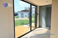 Maisons préfabriquées de 3 chambres à coucher de luxe pré-fabriqué maison bon marché de petit conteneur préfabriqué mobile module extensible expédition maison