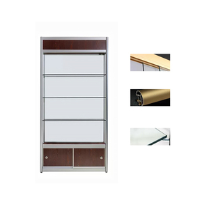 Hot bán đồng hồ hiển thị Showcase cao cấp kính hiển thị trường hợp với ánh sáng LED & có thể khóa cửa cho đồ trang sức & sang trọng cửa hàng đồng hồ - Product Image 6