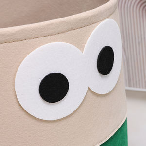 Panier <span class=keywords><strong>de</strong></span> rangement pliable en feutre écologique, grande capacité, épaissi, pour la maison et le salon (vente en gros) - Product Image 2