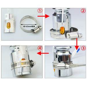 PT100 Temperatura Sensor Pipe Surface Mount <span class=keywords><strong>Probe</strong></span> Platinum Resistência RTD <span class=keywords><strong>Detector</strong></span> Térmico para Cilíndrico - Product Image 3